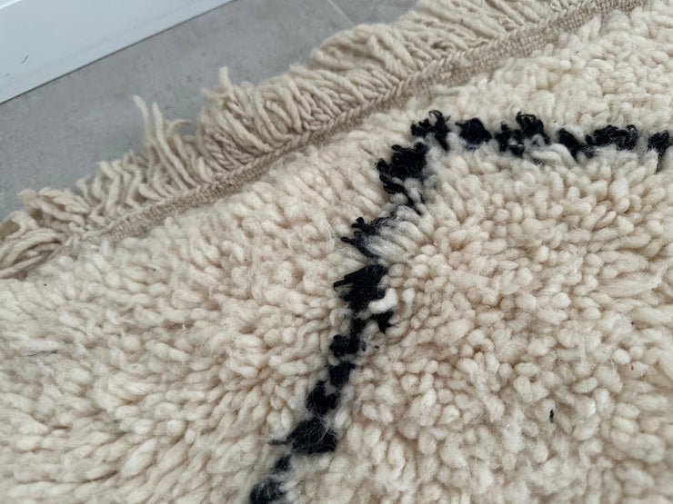 Berber vloerkleed ruit