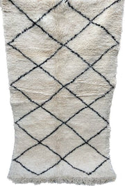 Berber vloerkleed ruit